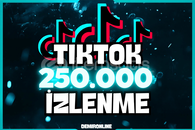 ⭐TİKTOK 250.000 İZLENME - ANINDA TESLİM ⭐
