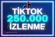 ⭐ [KEŞFET ETKİLİ] [KALİTELİ] 250K TikTok İzlenme - Garantili
