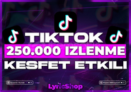 ⭐️TİKTOK 250.000 İZLENME / EN UYGUN⭐️