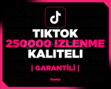 TikTok 250000 İzlenme | Garantili