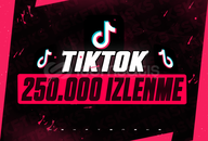 TikTok 250.000 İzlenme | Garantili