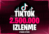 ⭐Tiktok 2.500.000 İzlenme⭐