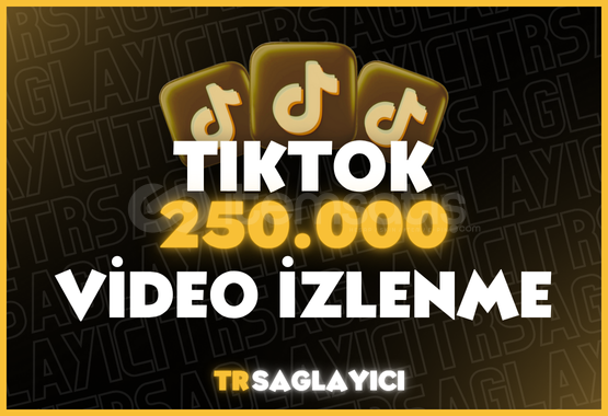 TikTok 250K İzlenme TikTok 250K İzlenme