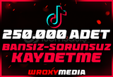 ⭐️TIKTOK 250K KAYDETME + GARANTİ⭐️