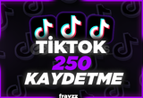 ⭐Tiktok + 250Kaydetme⭐