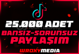 ⭐️TIKTOK 25K PAYLAŞIM + GARANTİ⭐️