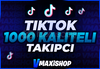 ⭐Tiktok 1000 Kaliteli Takipçi + Garantili