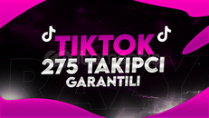 ⭐Tiktok 275 Takipçi KALİTE⭐