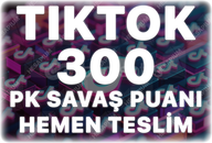 TikTok 300 PK Savaş Puanı - Keşfet Etkili