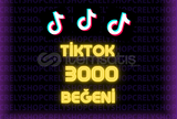 ⭐TİKTOK 3000 GERÇEK BEĞENİ (30 gün garantili)⭐