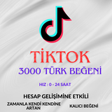 ♥️TİKTOK 3000 TÜRK BEĞENİ ♥️ HIZLI GÖNDERİM