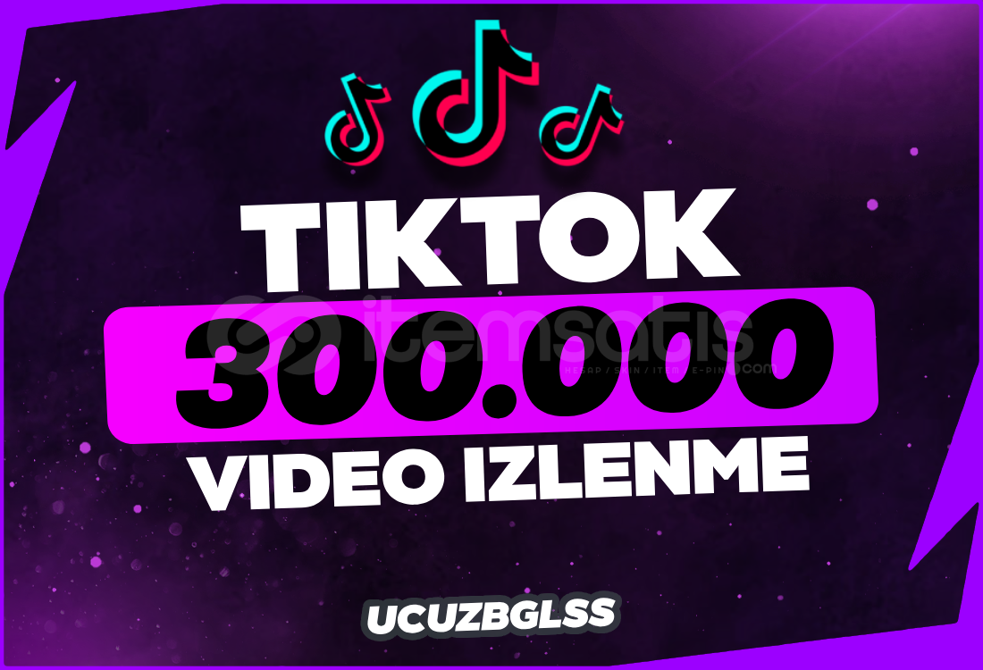 ⭐️TİKTOK 300.000 İZLENME+GARANTİ✅⭐️ ⭐️TİKTOK 300.000 İZLENME+GARANTİ✅⭐️