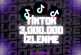 ⭐️TİKTOK 3.000.000 İZLENME / EN UYGUN⭐️