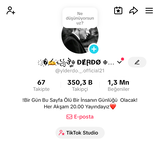 TikTok 350k hesap 