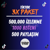 Tiktok 3x Keşfet Paketi