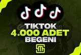 ✨TikTok 4.000 Adet Beğeni!