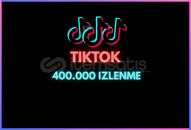 TIKTOK 400.000 IZLENME