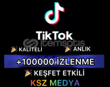 TiKTOK 200.000 izlenme anlık 