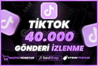 TİKTOK 40BİN İZLENME+GARANTİ+HIZLI