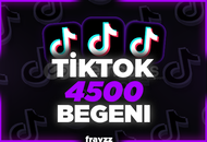 ⭐Tiktok +4500 Beğeni⭐