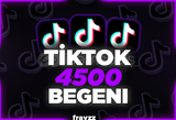 ⭐Tiktok +4500 Beğeni⭐