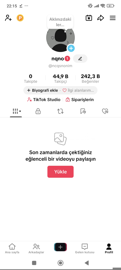 TİKTOK 45K ORGANİK HESAP TİKTOK 45K ORGANİK HESAP