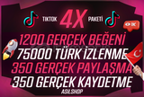 TİKTOK 4x ALGORİTMA PAKET #1 - KEŞFET