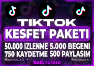 ⭐TİKTOK 4X KEŞFET ETKİLİ PAKET #1+GARANTİ✅⭐