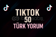 Tiktok 50 Adet Türk Yorum | Garantili 