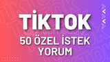 ⭐Tiktok 50 Özel İstek Yorum⭐