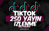 ✨ | TikTok 250 YAYIN İZLENME | KEŞFET ETKİLİ✨