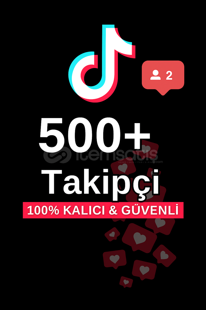 TikTok 500+ | %100 Güvenli ve Kalıcı TikTok 500+ | %100 Güvenli ve Kalıcı