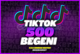 TikTok 500 Beğeni ⭐ Hızlı Teslim ⭐