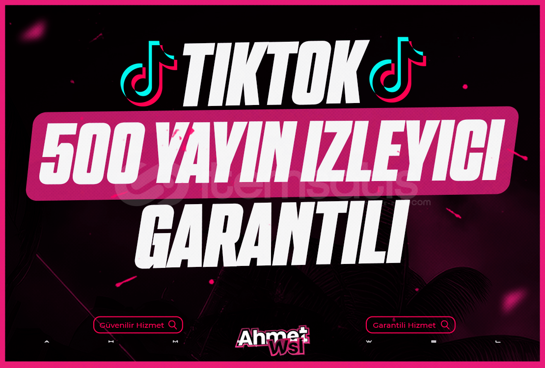 TikTok 500 Canlı Yayın İzlenme (30 Dk) TikTok 500 Canlı Yayın İzlenme (30 Dk)