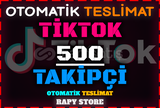 TİKTOK 500 GERÇEK TAKİPÇİ OTOMATİK TESLİMAT