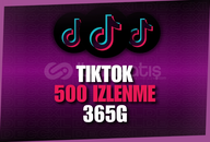 ⭐Tiktok 500 İzlenme - 365G  ⭐Tiktok 500 İzlenme - 365G