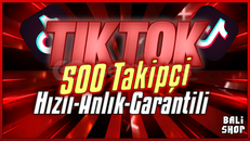 TikTok ANINDA 500 Takipçi (Garantili)