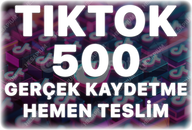 TikTok 500 Organik Kaydetme - Keşfet Etkili