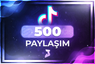 Tiktok 500 Paylaşım - Ömür Boyu Garantili
