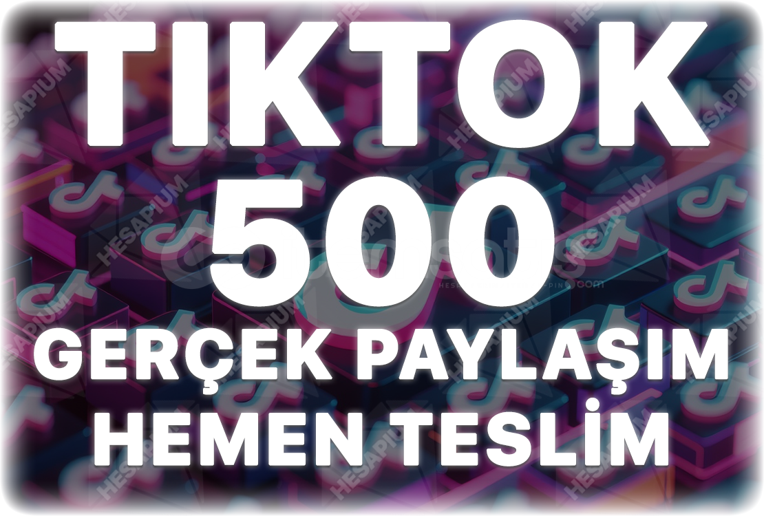 TikTok 500 Paylaşım - Keşfet Etkili TikTok 500 Paylaşım - Keşfet Etkili