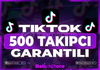 ⭐️TİKTOK 500 TAKİPÇİ+GARANTİ✅⭐️