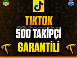 ⭐️☘️Tiktok 500 Takipçi❤️Garanti & Sorunsuz❤️