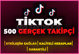 ⭐TİKTOK 500 Takipçi⭐GARANTİLİ⭐