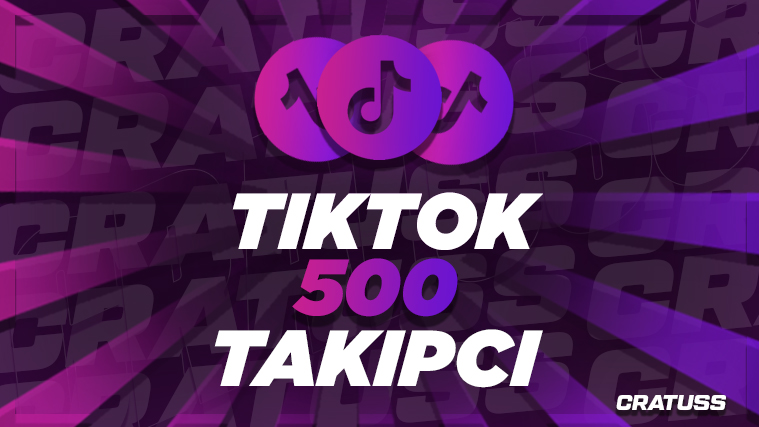 TikTok 500 Takipçi + Kalite