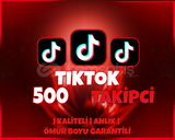 TİKTOK 500 TAKİPCİ KALİTELİ ORGANİK 