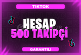 ✨TİKTOK 500 TAKİPÇİLİ HESAP HIZLI TESLİMAT ✨