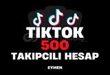 ⭐TİKTOK 500 TAKİPÇİLİ HESAP [Mail Teslim]⭐