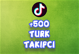 TikTok +500 Türk Takipçi | HIZLI GÖNDERİM ANLIK