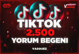 ⭐Tiktok 2500 Yorum Beğeni⭐