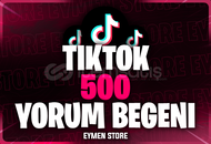 ⭐TİKTOK 500 YORUM BEĞENİ